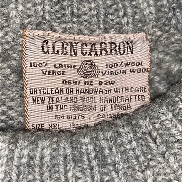 Glen Carron 100% Will Sweater - Grey - Picture 2 of 2